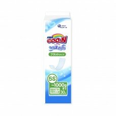Подгузники GOO.N для маловесных новорожденных до 1 кг (р. SSSSS, плоские, унисекс, 30 шт)