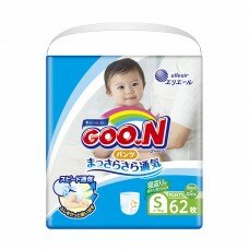 Трусики-подгузники GOO.N для детей 6-12 кг (размер M, унисекс, 58 шт)